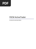 FXCM Activetrader: User Guide To The Activetrader Platform