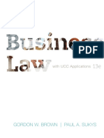Business Law with UCC Applications__student ed.- Gordon Brown (2012).pdf
