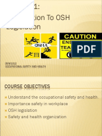 Introduction to OSH Legislation