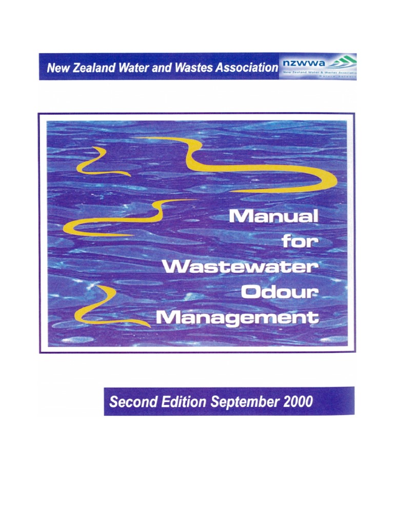 Wastewater Odour Management Manual PDF Odor Olfaction