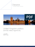 United Kingdom Politics and The Online Opportunity