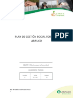 Plan de Gestion Social Forestal Arauco Sep2017