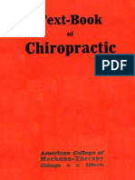 Text-book of Chiropractic - ACMT Chicago 1910