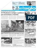 Edición Impresa El Siglo 11-06-2018