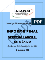 INFORME FINAL (Derecho Laboral)