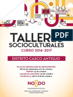Talleres 2016 17 Distrito Casco Antiguo PDF