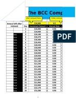 The BCC Compounding Machine!: Amout Left After Reinvest