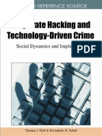 Corporate Hacking and Technology Driven Crime Social Dynamics and Implications