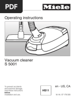 Miele Vacuum Cleaner Manual S5 Series