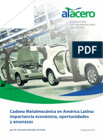 Cadena Metalmecanica en America Latina 2012 - PDF