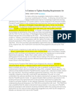 2015-08-10 FL Dist. Ct. of Appeals Continue to Tighten Standing Req. for Foreclosres