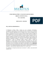 Simulado II - Meritus Constitucional