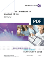 Alcatel Contact Center CCD Starter PDF
