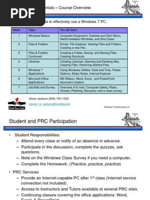Windows Fundamentals 3.0