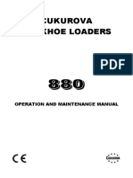 Cukurova Backhoe Loaders: Operation and Maintenance Manual