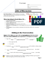 Habits of Discussion