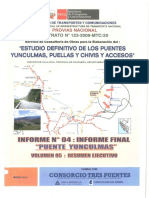Puente Yunculmas - Vol. 05 - Resumen Ejecutivo PDF