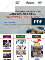 Program Pengendalian Resistensi Antimikroba Di Indonesia: Hasil Capaian Dan Target Ke Depan