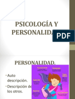 Psicología y Personalidad