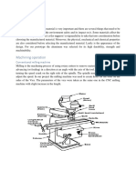 Material Selection: Conventional Milling Machine