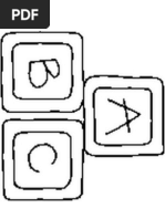 Molde Letras e Numerais Tamanho Oficio