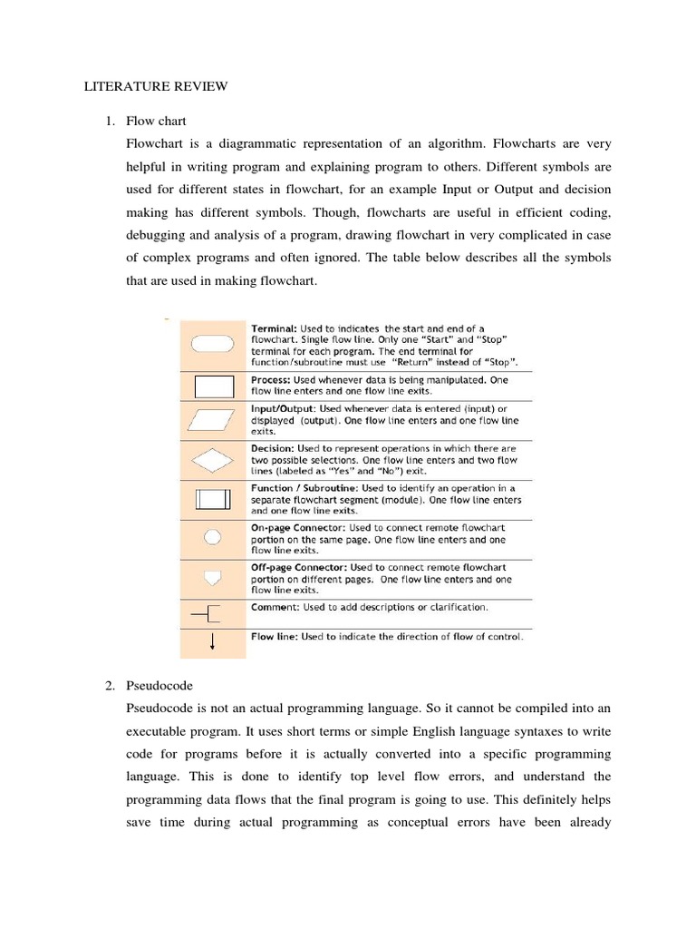 Apa literature review sample picture