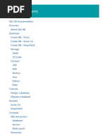 SQL Database Azure