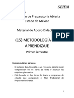 15 Metodología Del Aprendizaje