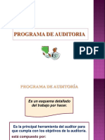 Programa de Auditoria