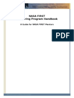 Nasa First Mentoring Program Handbook