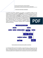 Estructura Estado Colombiano y funcionamiento ordenamiento jurídico