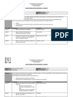 Plan de trabajo 5° básico