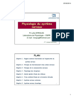 Physiologie Du Systeme Nerveux PDF