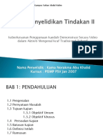 Penyelidikan Tindakan II - Kama