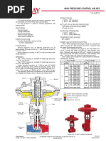 Kimray SMT 1400 (Control Valve) | PDF | Valve | Screw
