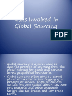 Risks to Consider in Global Sourcing