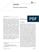 Gas sorption and non-Darcy flow in shale reservoirs