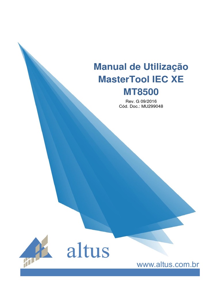 Manual de Utilizacao Mastertool Iec Xe (Mt8500) | PDF | Automação ...