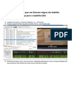Recursos Que Me Fizeram Migrar Do Subtitle Workhop para o SubtitleEdit