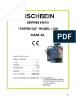 Cosedora Pedestral Manual FISCHBEIN 100 GB 05-2009