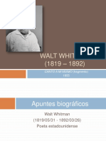 Walt Whitman;Vida y Obra. Canto de mi mismo.pdf