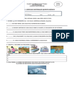 Prueba Ciencias Quinto Abril