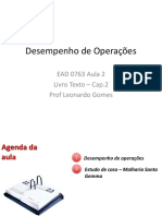 Aula2.Desempenho de Operações.lavgomes