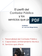 2. El Perfil Contador Publico y Los Servicios - Privado
