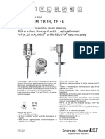 Endress-Hauser iTHERM TM411 EN | PDF | Pipe (Fluid Conveyance) | Metrology
