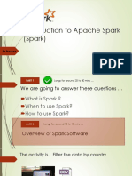 Introduction To Apache Spark (Spark) : - by Praveen