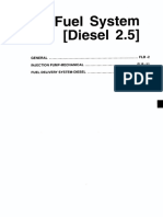 Sistema de combustible Terracan 2.5