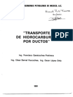 Transporte de Hidrocarburos Por Ductos - Garaicochea