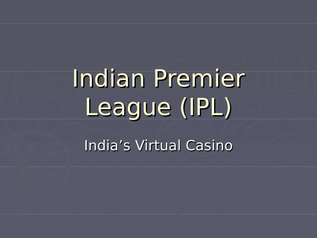 Indian Premier League (IPL) | PDF