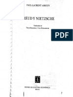 Psic66 Paul Laurent Assoun - Freud y Nietzsche PDF